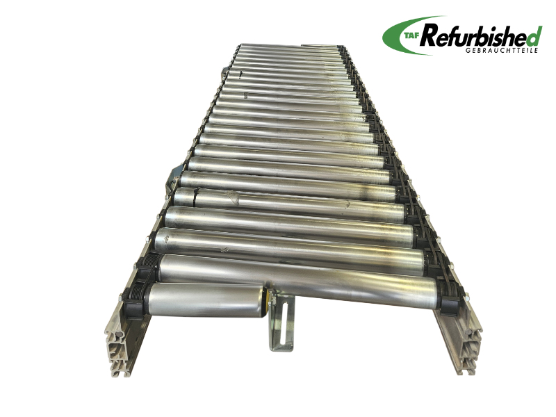 Gebrauchte Schrägrollenbahn, angetrieben, 24V - L: 1.870 mm