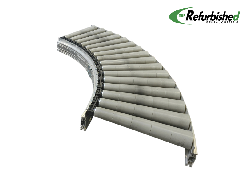 Gebrauchte Rollenbahnkurve 24V, 80°