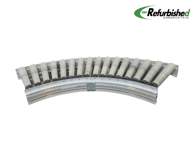 Gebrauchte Rollenbahnkurve 24V, 80°