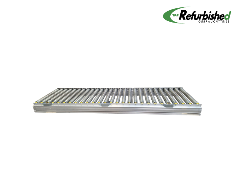 Gebrauchte Rollenbahn, angetrieben, 24V, L: 10.000 mm