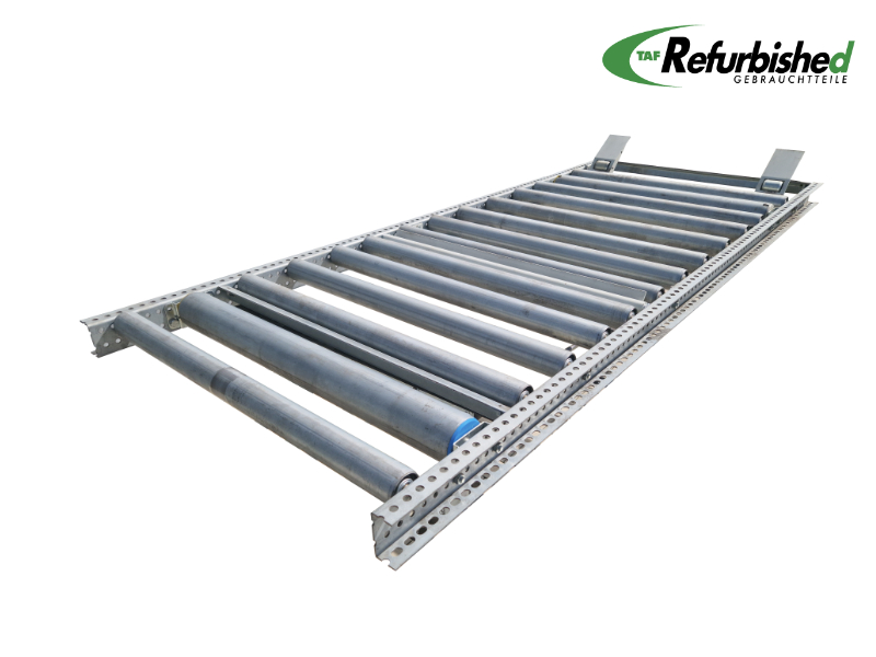 Gebrauchte Palettenrollenbahn, Entnahme Element - 2.395 mm
