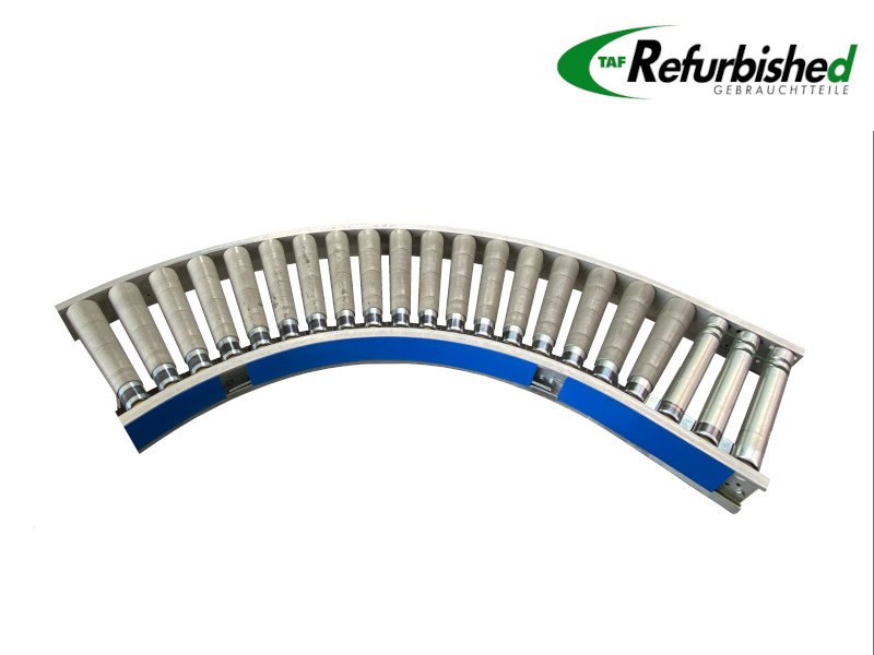 Gebrauchte Rollenbahn-Kurve 90° Gebrauchte Rollenbahn-Kurve 90°