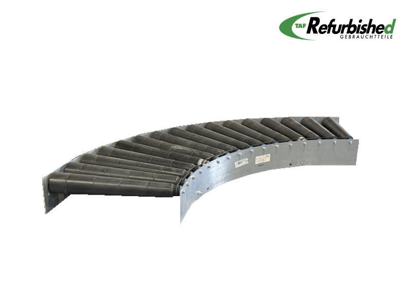 Gebrauchte Rollenbahnkurve 90°, angetrieben Gebrauchte Rollenbahnkurve 90°, angetrieben