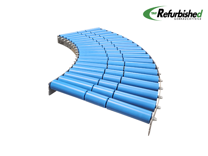 Gebrauchte Leichtrollenbahnkurve 70° Gebrauchte Leichtrollenbahnkurve 70°