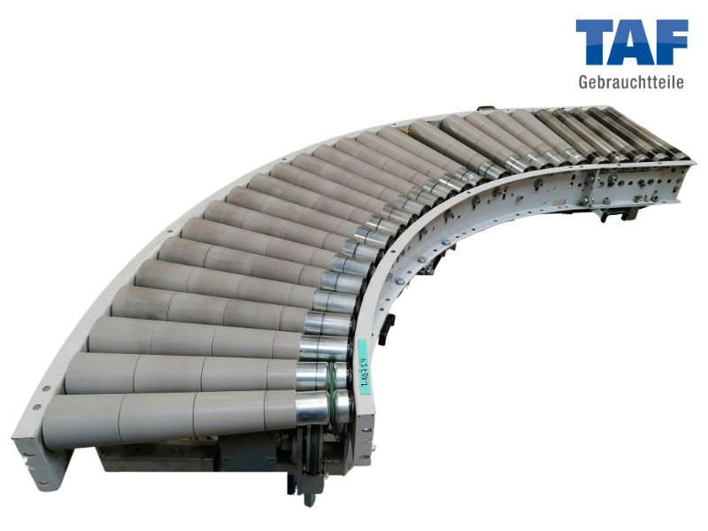 Gebrauchte Rollenbahnkurve 90°, angetrieben Gebrauchte Rollenbahnkurve 90°, angetrieben