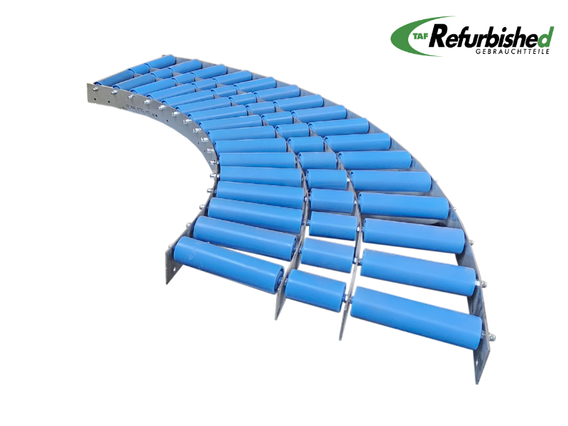 Gebrauchte Leichtrollenbahnkurve 90°