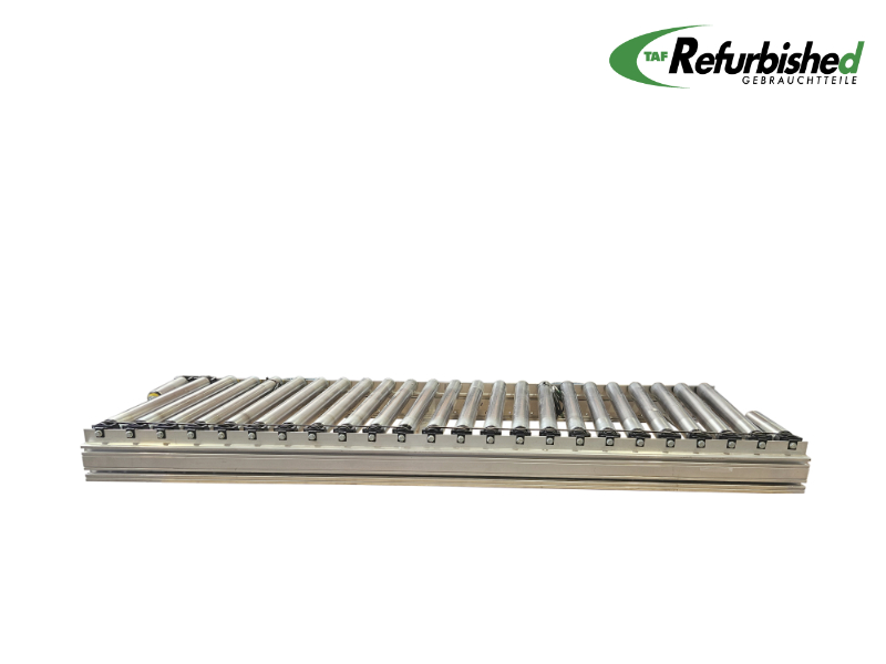 Gebrauchte Schrägrollenbahn, angetrieben, 24V - L: 1.870 mm